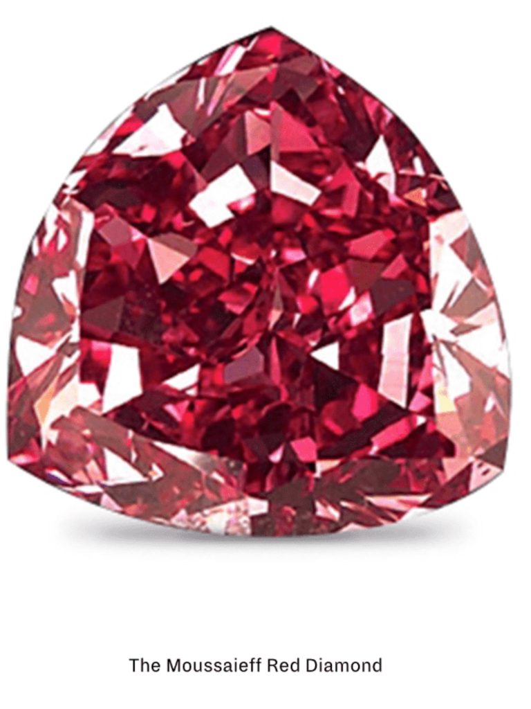 Le diamant rouge " Moussaieff Red " incarne à lui seul la rareté et la beauté exceptionnelle des bijoux les plus précieux au monde. 